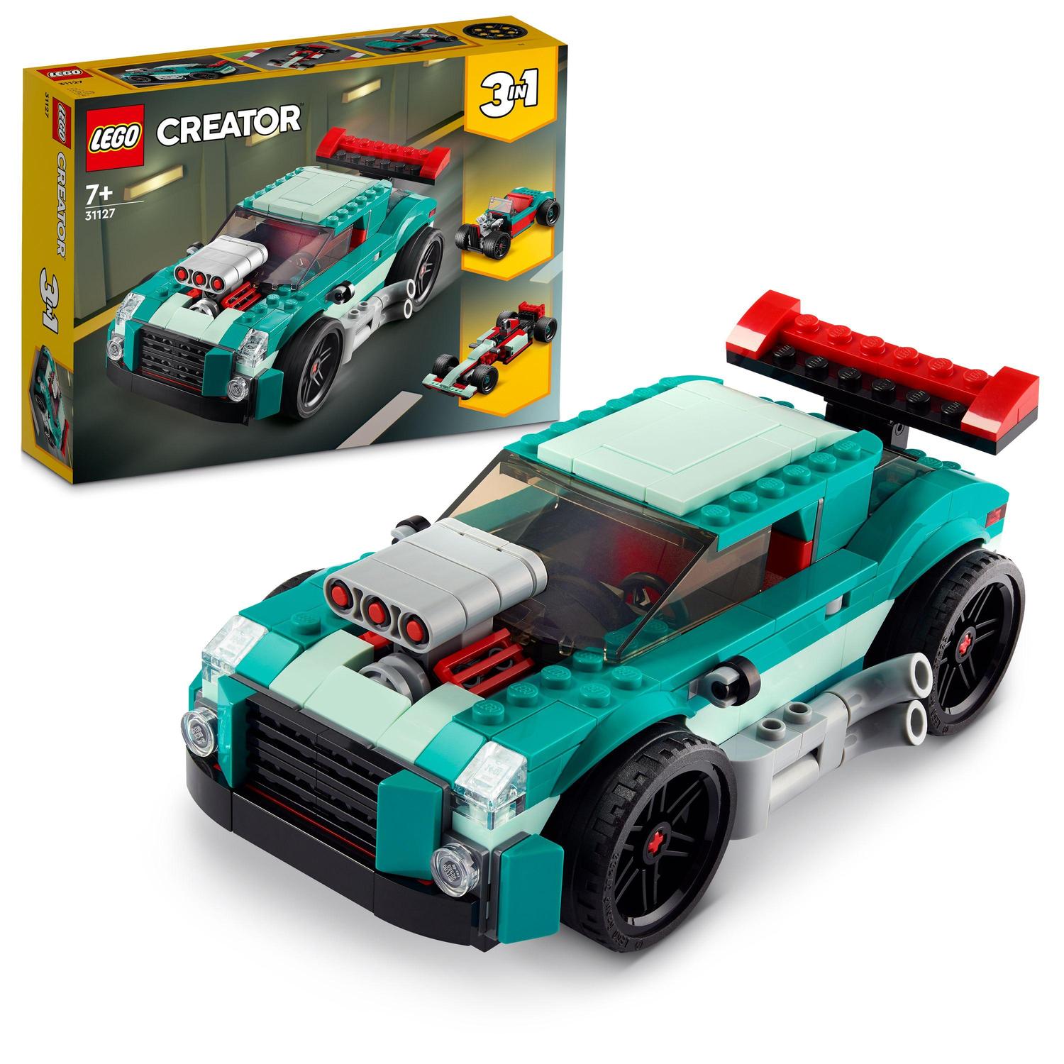 LEGO Creator, Masina de curse pe sosea, numar piese 258, varsta 7+ LEGO Creator, Masina de curse pe sosea, numar piese 258, varsta 7+