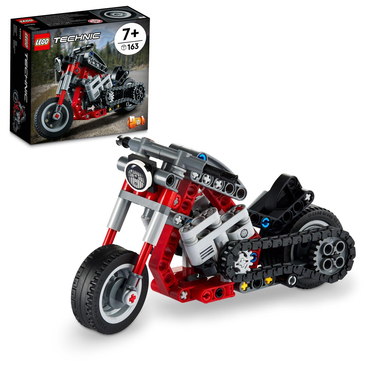 LEGO Technic, Motocicleta, numar piese 163, varsta 7+ LEGO Technic, Motocicleta, numar piese 163, varsta 7+