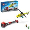 LEGO City, Elicopter de salvare, numar piese 215, varsta 5+ LEGO City, Elicopter de salvare, numar piese 215, varsta 5+