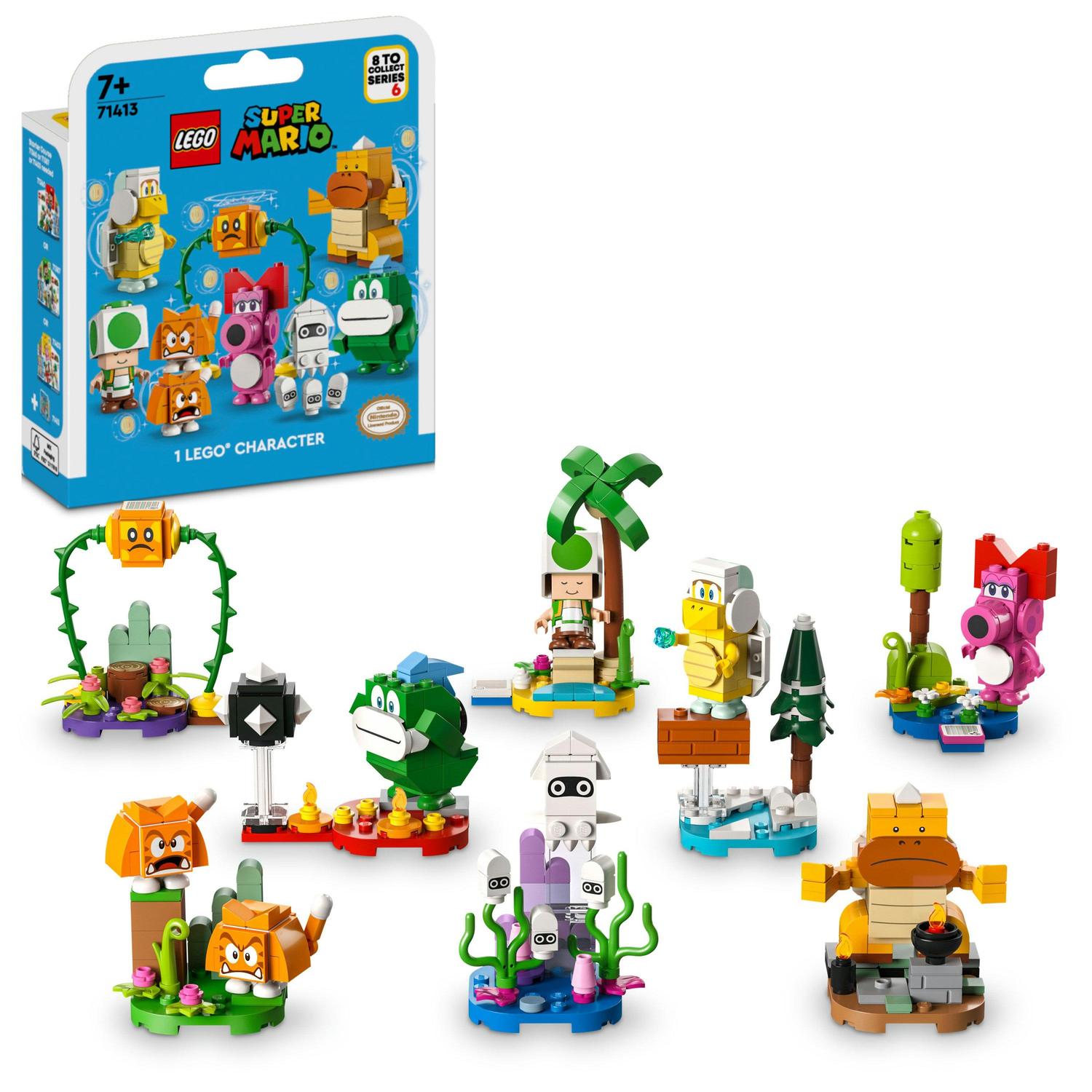 LEGO Super Mario, Pachete cu personaje Seria 6, numar piese 52, varsta 7+ LEGO Super Mario, Pachete cu personaje Seria 6, numar piese 52, varsta 7+