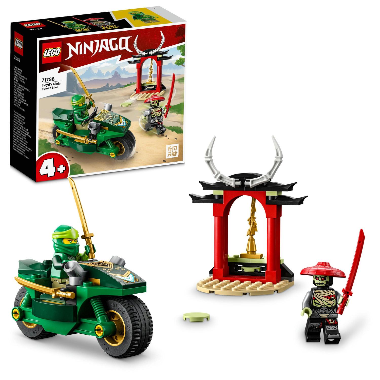 LEGO Ninjago, Motocicleta de strada Ninja a lui Lloyd, numar piese 64, varsta 4+ LEGO Ninjago, Motocicleta de strada Ninja a lui Lloyd, numar piese 64, varsta 4+