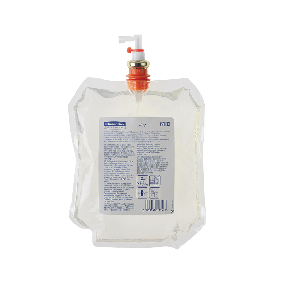 Rezerva odorizant Kimberly Clark Joy 300 ml, design minimalist, improspateaza aerul Rezerva odorizant Kimberly Clark Joy 300 ml, design minimalist, improspateaza aerul