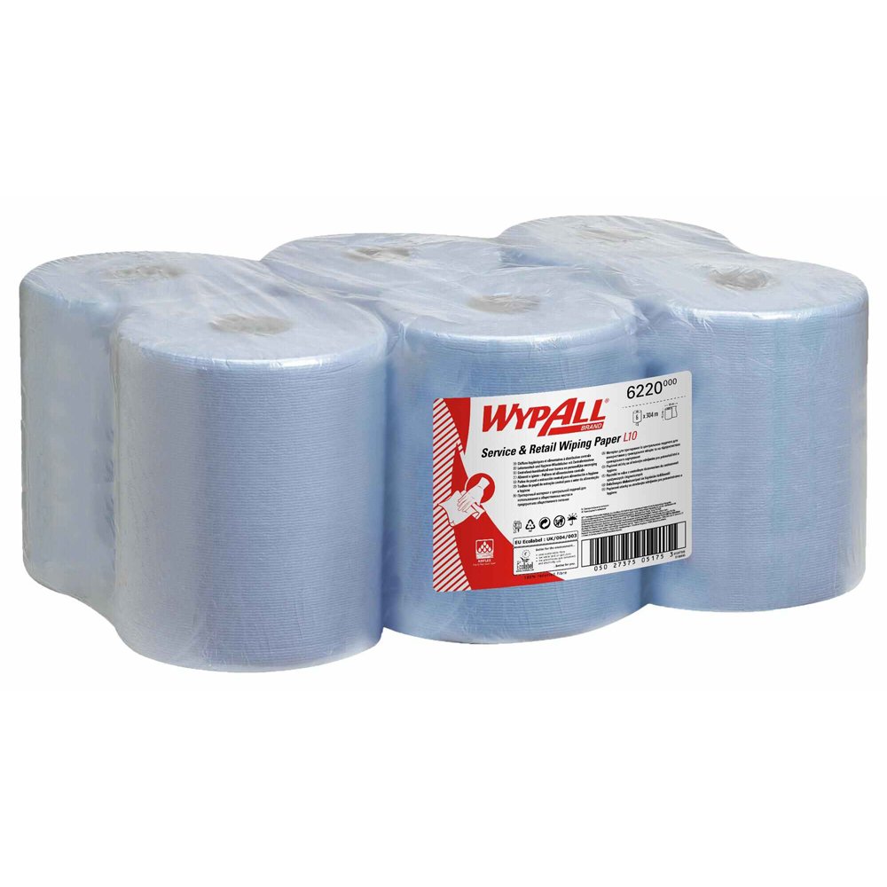 Rola derulare centrala Kimberly-Clark WypAll, albastra 38 x 18 cm, 6 role/bax Rola derulare centrala Kimberly-Clark WypAll, albastra 38 x 18 cm, 6 role/bax