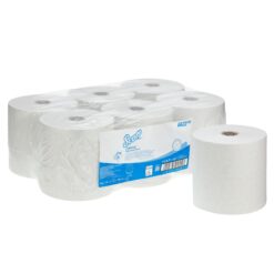 Rola prosop autocut, Kimberly Clark, Scott Control, 1 strat, alb, 300 metri, 6 role/set