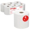 Lavete in rola Kimberly-Clark Wypall L10, alimente si igiena, 1 strat, 6 role/bax, albe