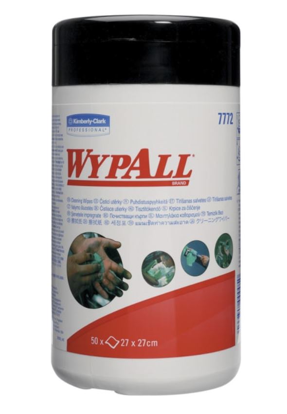 Lavete industriale preumezite Kimberly-Clark Wypall, verzi, 50 portii/set Lavete industriale preumezite Kimberly-Clark Wypall, verzi, 50 portii/set