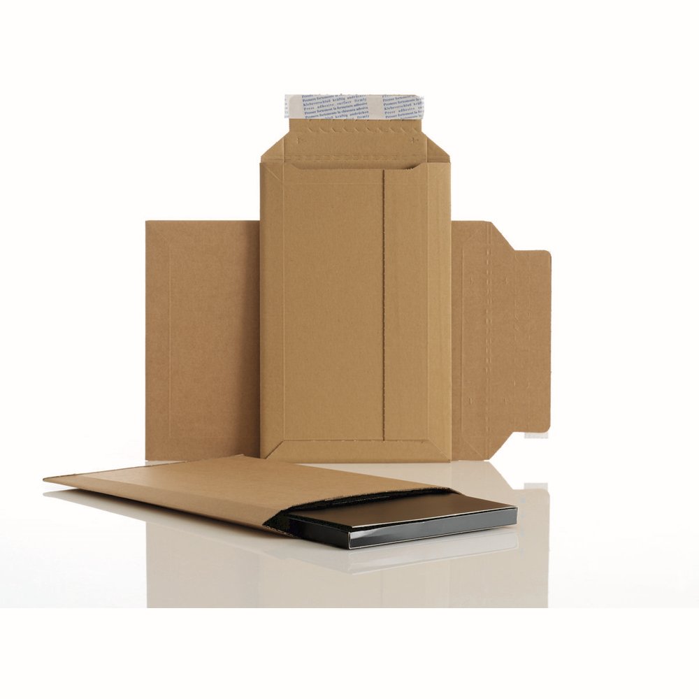 Plic din carton, B4, maro, sistem dublu de blocare, 100 bucati/cutie Plic din carton, B4, maro, sistem dublu de blocare, 100 bucati/cutie