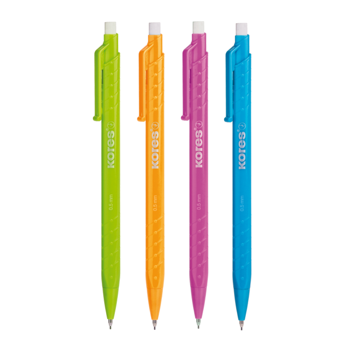 Creion mecanic M1 Kores Grafitos, 0.5 mm, 12 bucati/set Creion mecanic M1 Kores Grafitos, 0.5 mm, 12 bucati/set