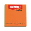 Notite adezive, Kores, 75 x 75 mm, portocaliu, 100 file Notite adezive, Kores, 75 x 75 mm, portocaliu, 100 file