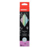 Creioane grafit Kores, HB, culori metalizate, 6 bucati/cutie Creioane grafit Kores, HB, culori metalizate, 6 bucati/cutie