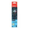 Creioane grafit Kores, design metalic, 6 bucati/set Creioane grafit Kores, design metalic, 6 bucati/set