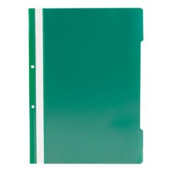 Dosar cu sina si 2 perforatii Noki, verde, 25 bucati/set