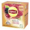 Ceai Lipton, negru, infuzie Fructe de padure, 20 bucati/cutie Ceai Lipton, negru, infuzie Fructe de padure, 20 bucati/cutie