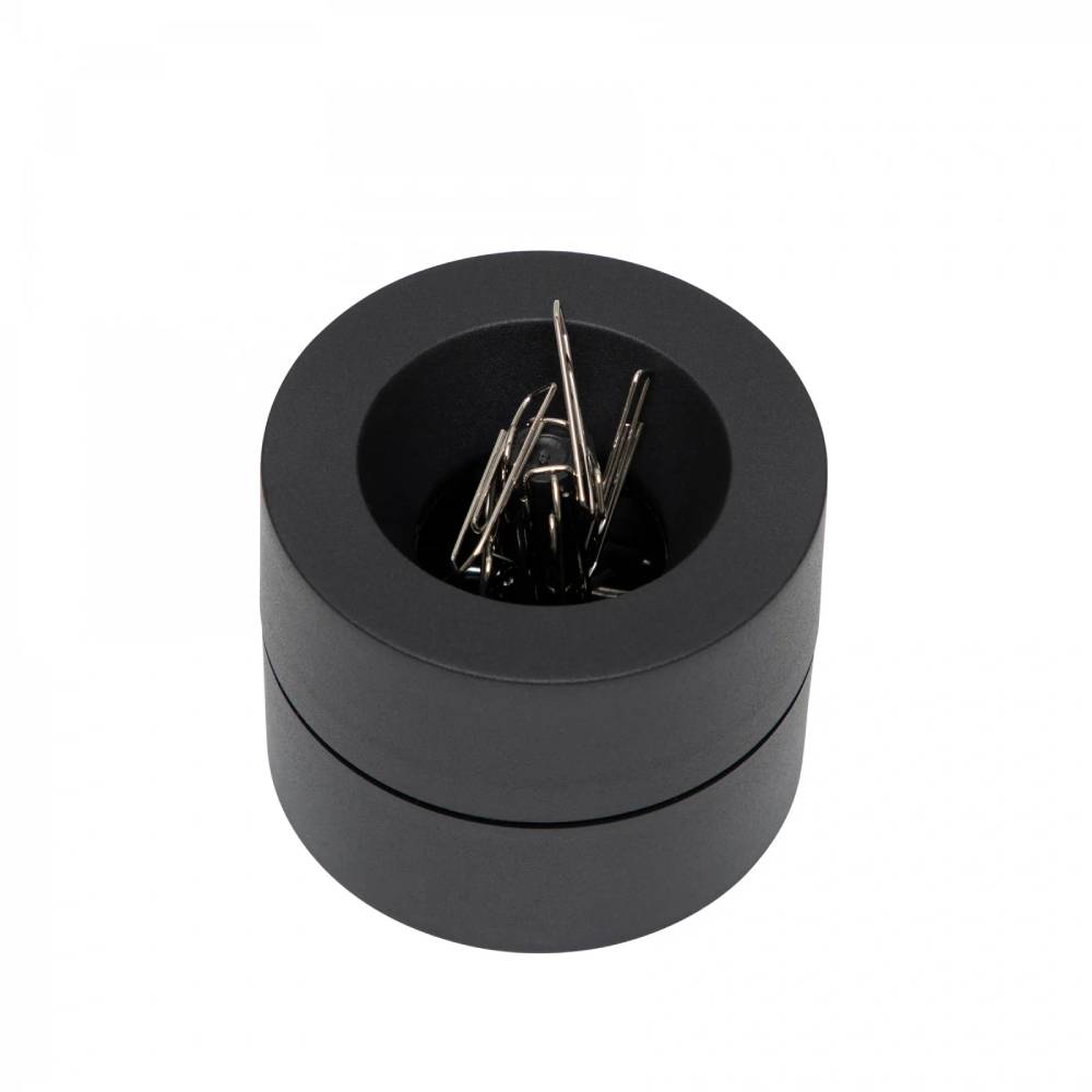 Dispenser agrafe MAUL, din plastic reciclat, negru Dispenser agrafe MAUL, din plastic reciclat, negru