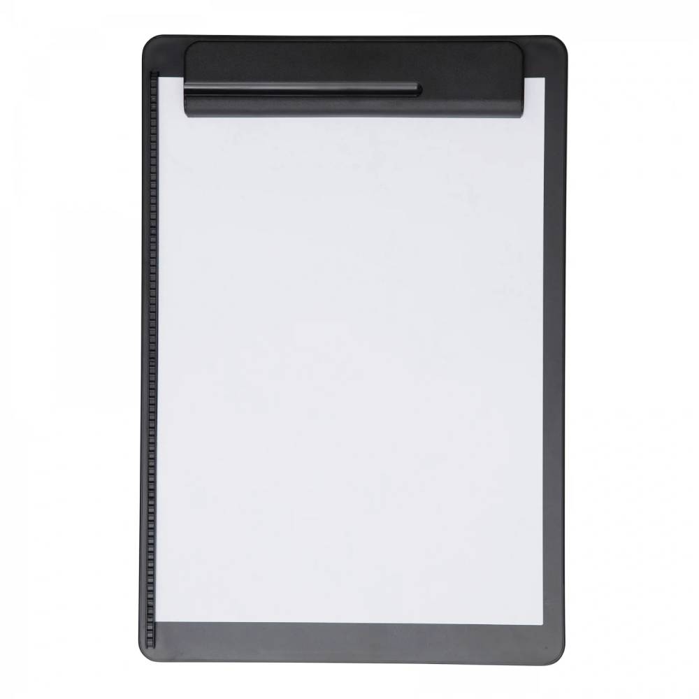Clipboard simplu MAUL, din plastic reciclat, negru Clipboard simplu MAUL, din plastic reciclat, negru