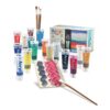 Set de acrilice Morocolor Primo, 75 ml, diverse culori, 14culori, 1 pasta