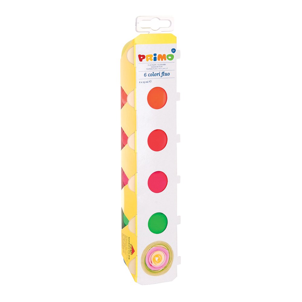 Tempera Morocolor Primo, 25 ml, 6 culori/cutie Tempera Morocolor Primo, 25 ml, 6 culori/cutie