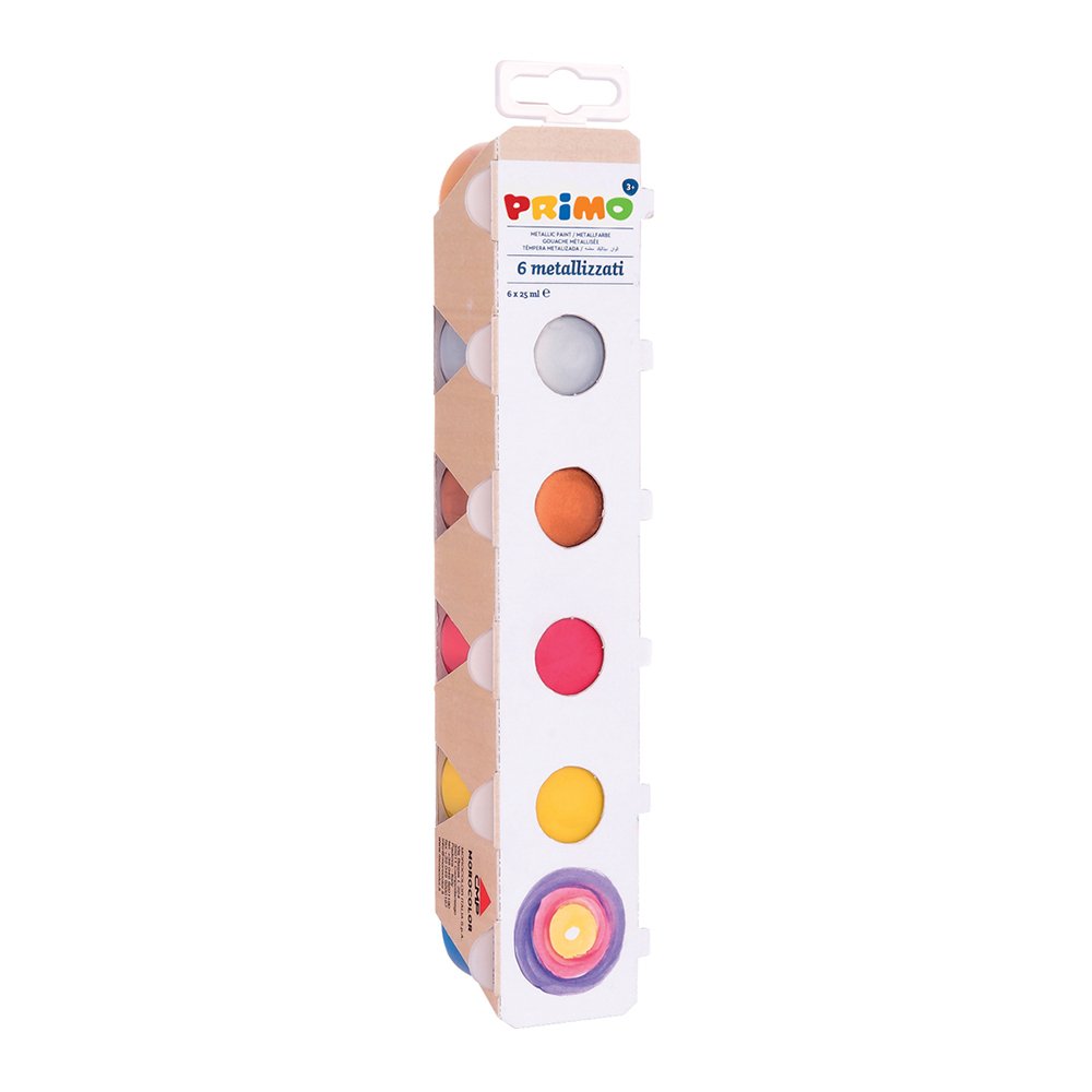 Tempera Morocolor Primo, 25 ml, 6 culori/cutie Tempera Morocolor Primo, 25 ml, 6 culori/cutie