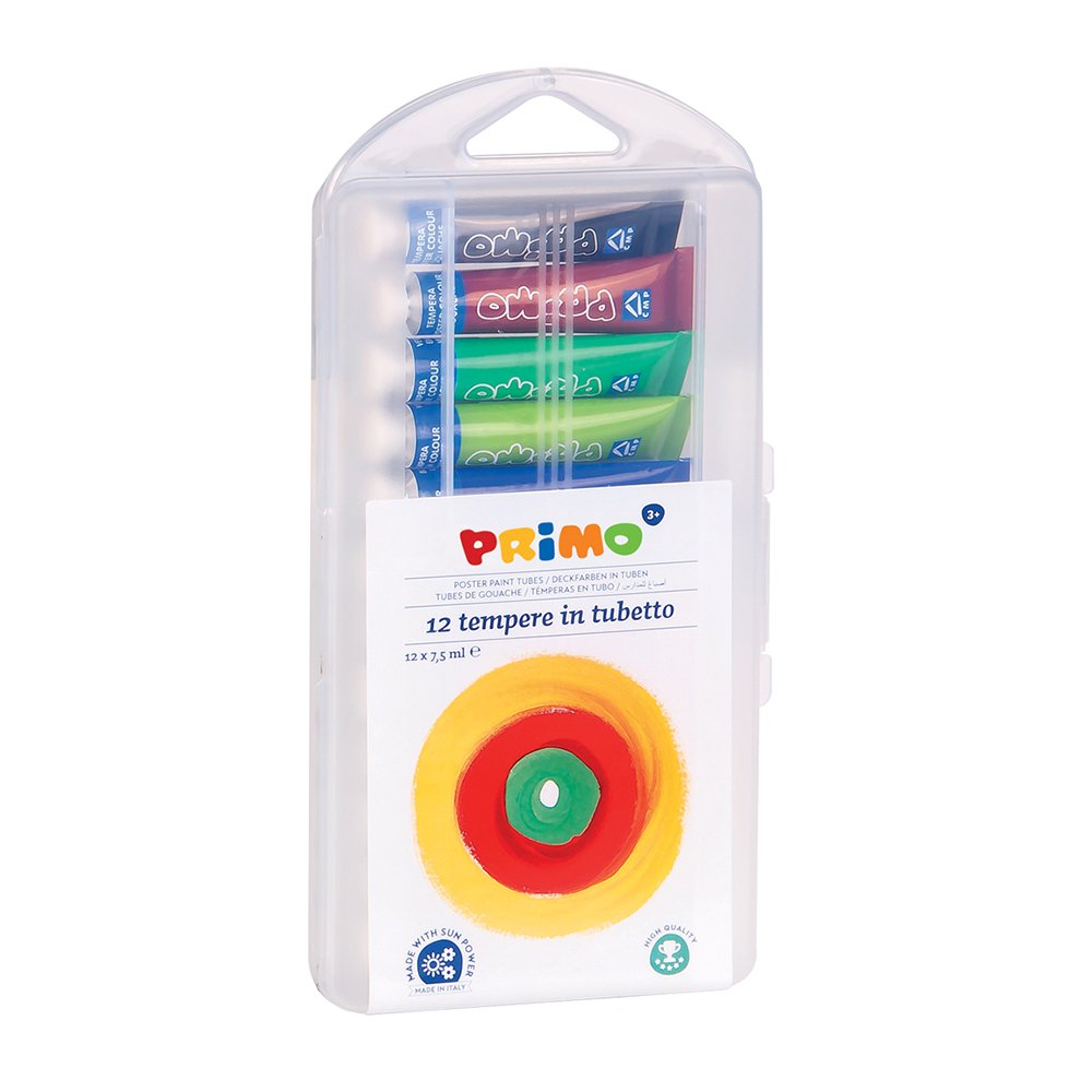 Tempera Morocolor Primo, 7.5ml, 12 culori Tempera Morocolor Primo, 7.5ml, 12 culori