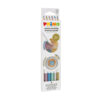 Creioane colorate Morocolor Primo Minabella, culori metalizate, 6 bucati/set Creioane colorate Morocolor Primo Minabella, culori metalizate, 6 bucati/set