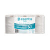 Hartie igienica Esentis Clean alba 2 straturi, 500 portii, 100 m, 12 role/set Hartie igienica Esentis Clean alba 2 straturi, 500 portii, 100 m, 12 role/set