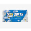 Hartie igienica Softy, alba, 2 straturi, 12 m, 10 role/set