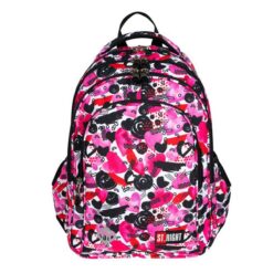 Ghiozdan St.Right BP58, colectia Hearts, 4 compartimente, 16 inch