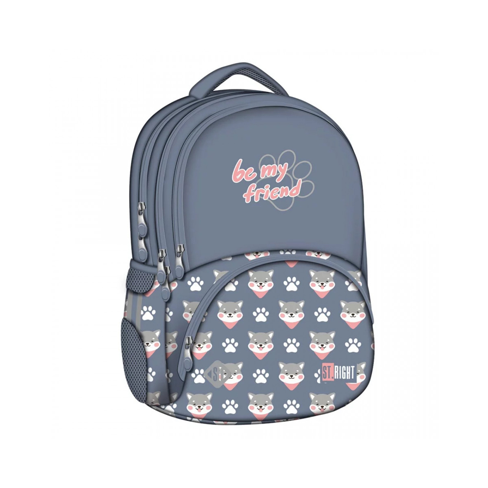 Ghiozdan scolar Majewski, BP07, 4 compartimente, Shiba Ghiozdan scolar Majewski, BP07, 4 compartimente, Shiba