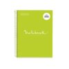 Caiet spira MR-Emotion, A4, matematica, 80 file, coperta carton dur, verde lime Caiet spira MR-Emotion, A4, matematica, 80 file, coperta carton dur, verde lime