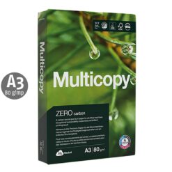 Hartie copiator Multicopy Zero, A3, 80 g/mp, 500 coli/top