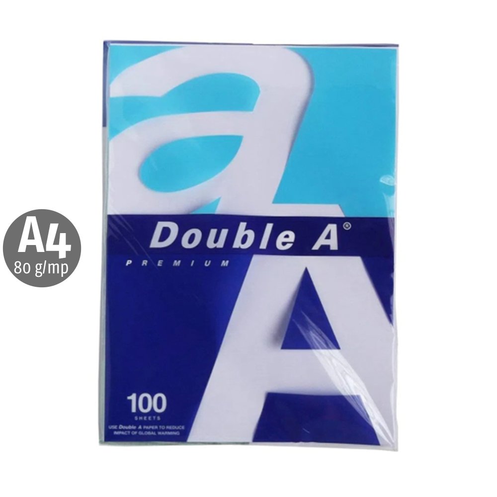 Hartie copiator Double A Premium, A4, 80 g/mp, 100 coli/top Hartie copiator Double A Premium, A4, 80 g/mp, 100 coli/top