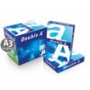 Hartie copiator Double A, A3, 80 g/mp, 500 coli/top Hartie copiator Double A, A3, 80 g/mp, 500 coli/top