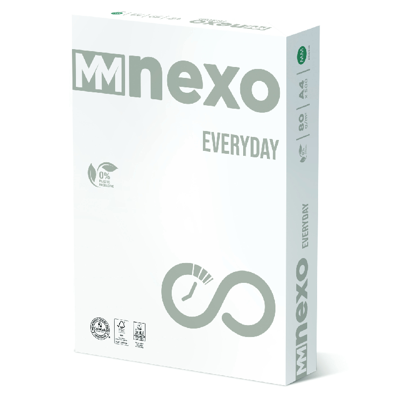 Hartie copiator NEXO Everyday, A4, 80 g, 500 coli/top, 5 topuri/cutie Hartie copiator NEXO Everyday, A4, 80 g, 500 coli/top, 5 topuri/cutie