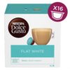 Nescafe Dolce Gusto, Flat White, 187.2 g, 16 capsule/cutie Nescafe Dolce Gusto, Flat White, 187.2 g, 16 capsule/cutie