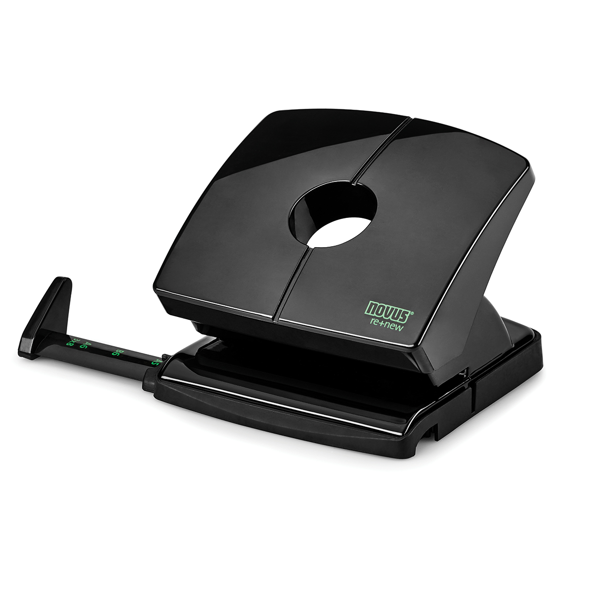 Perforator Novus, B220, 20 coli, negru Perforator Novus, B220, 20 coli, negru