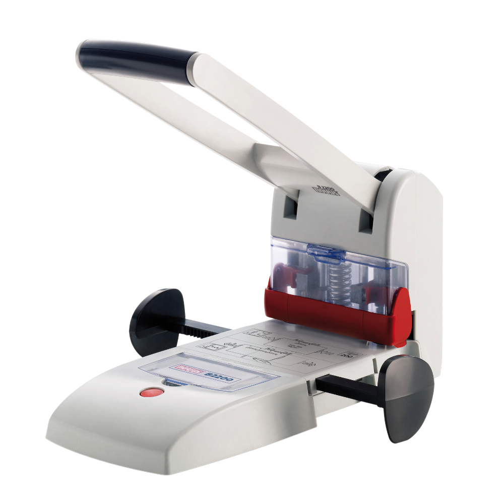 Perforator Novus B2200, 200 coli, gri Perforator Novus B2200, 200 coli, gri