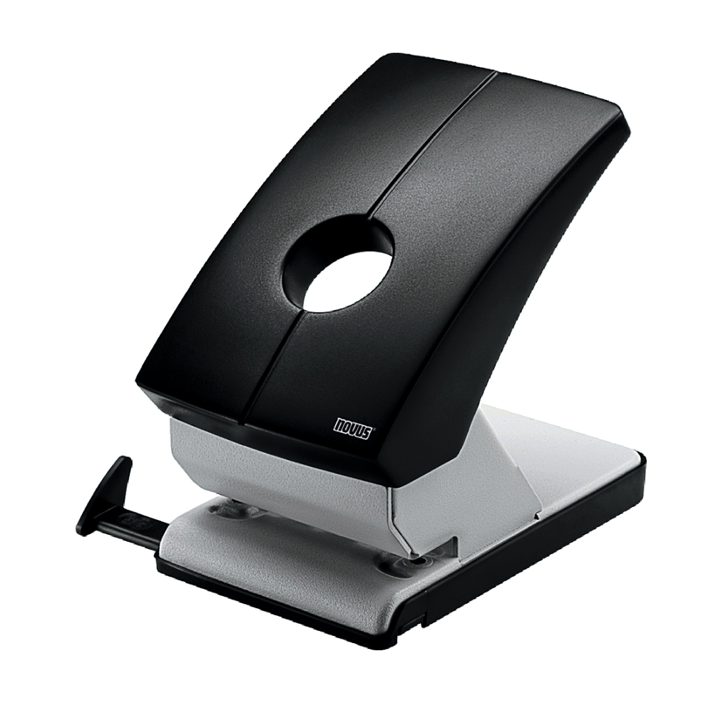 Perforator Novus B260, 60 coli, negru Perforator Novus B260, 60 coli, negru