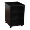 Dulapior mobil Office Line, PAL, negru, 43x52x67 cm Dulapior mobil Office Line, PAL, negru, 43x52x67 cm