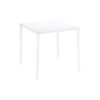 Masa plastic Milano Forza, alba, 72x72 cm