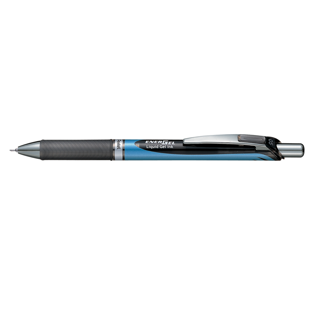 Roller cu gel, Pentel, Energel, 0.5 mm, plastic, negru Roller cu gel, Pentel, Energel, 0.5 mm, plastic, negru