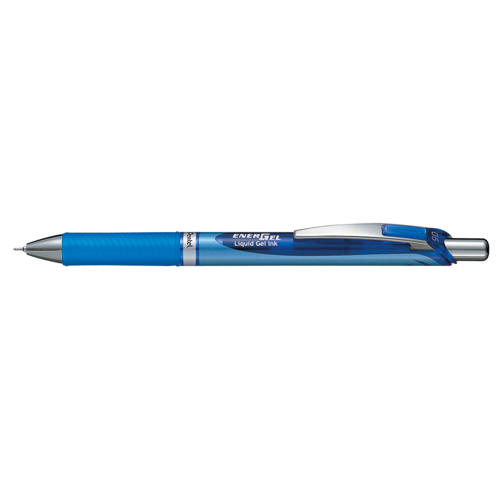 Roller cu gel, Pentel, Energel, 0.5 mm, plastic, albastru Roller cu gel, Pentel, Energel, 0.5 mm, plastic, albastru