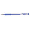 Roller cu gel, Pentel, Hybrid GelGrip, 0.6 mm, plastic, albastru