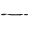 Marker permanent Pentel TWIN TIP 0.3/1.2 mm negru, rezistent, durabil, cerneala rezistenta la apa Marker permanent Pentel TWIN TIP 0.3/1.2 mm negru, rezistent, durabil, cerneala rezistenta la apa