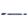 Marker permanent Pentel TWIN TIP 0.3/1.2 mm albastru, rezistent, durabil, cerneala rezistenta la apa Marker permanent Pentel TWIN TIP 0.3/1.2 mm albastru, rezistent, durabil, cerneala rezistenta la apa