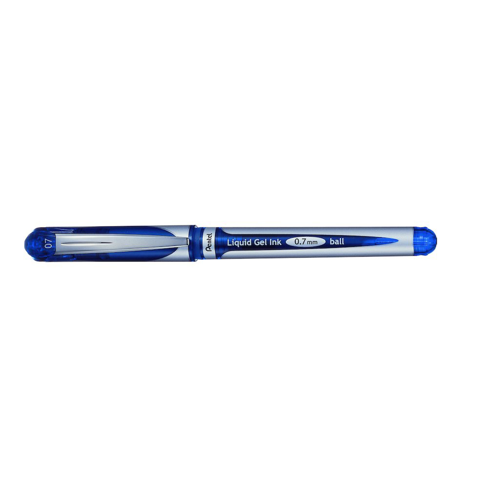 Roller cu gel Pentel EnerGel Xm Medium, 0.7 mm, fara mecanism, albastru Roller cu gel Pentel EnerGel Xm Medium, 0.7 mm, fara mecanism, albastru