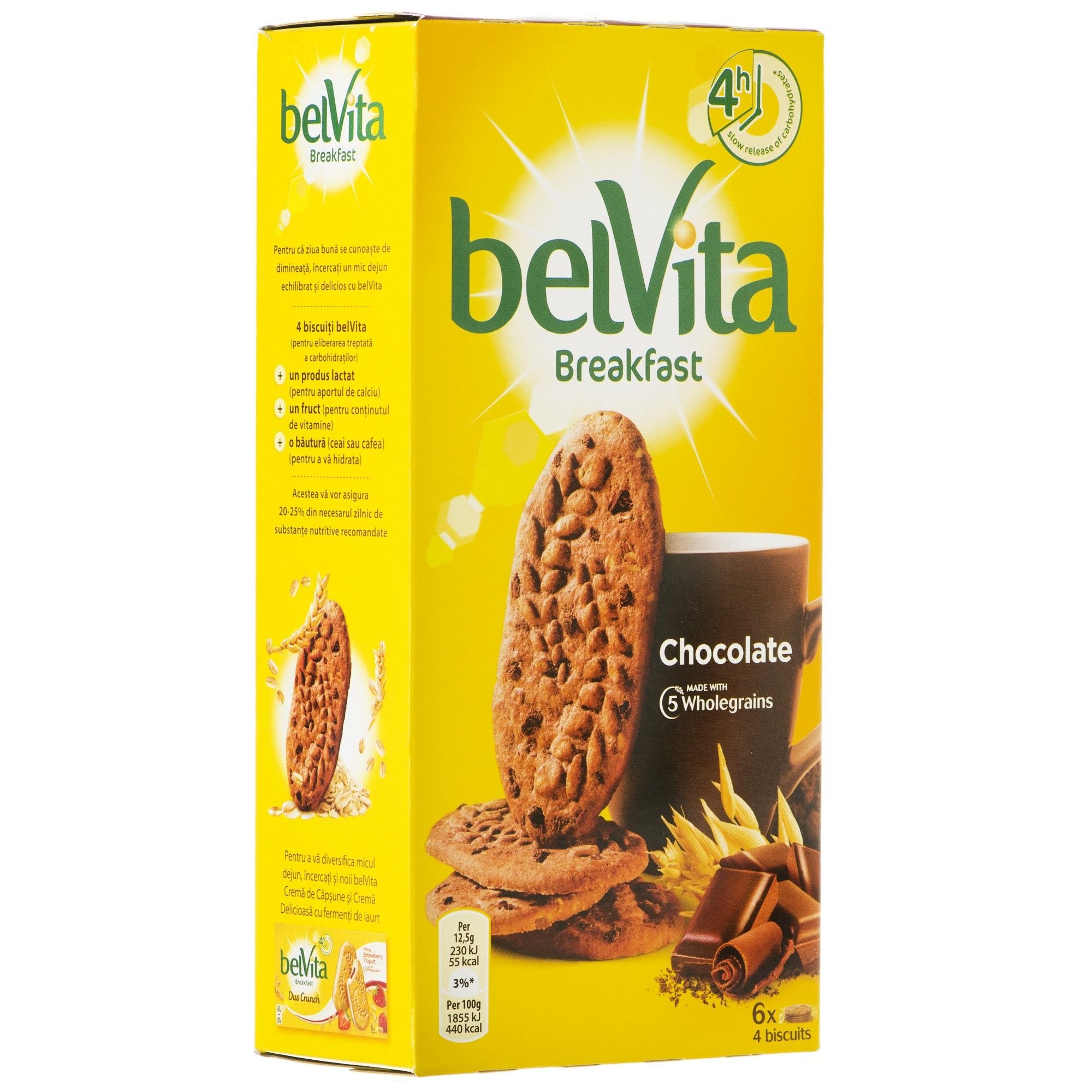 Biscuiti Belvita Start Cereale & Ciocolata, 300 g Biscuiti Belvita Start Cereale & Ciocolata, 300 g