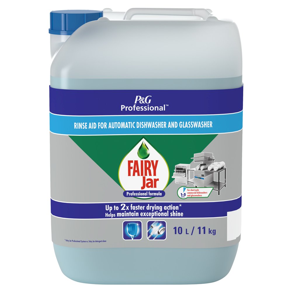Solutie de clatire concentrata pentru masina de spalat vase FAIRY Professional, 10 l Solutie de clatire concentrata pentru masina de spalat vase FAIRY Professional, 10 l