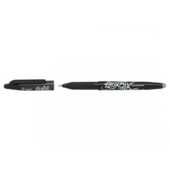Roller cu gel Pilot Frixion Ball, fara mecanism, 0.7 mm, negru