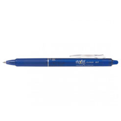 Roller cu gel Pilot Frixion Clicker, cu mecanism, 0.7 mm, albastru