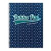Caiet A4 cu spira Pukka Pads Glee, dictando, 200 pagini, albastru inchis